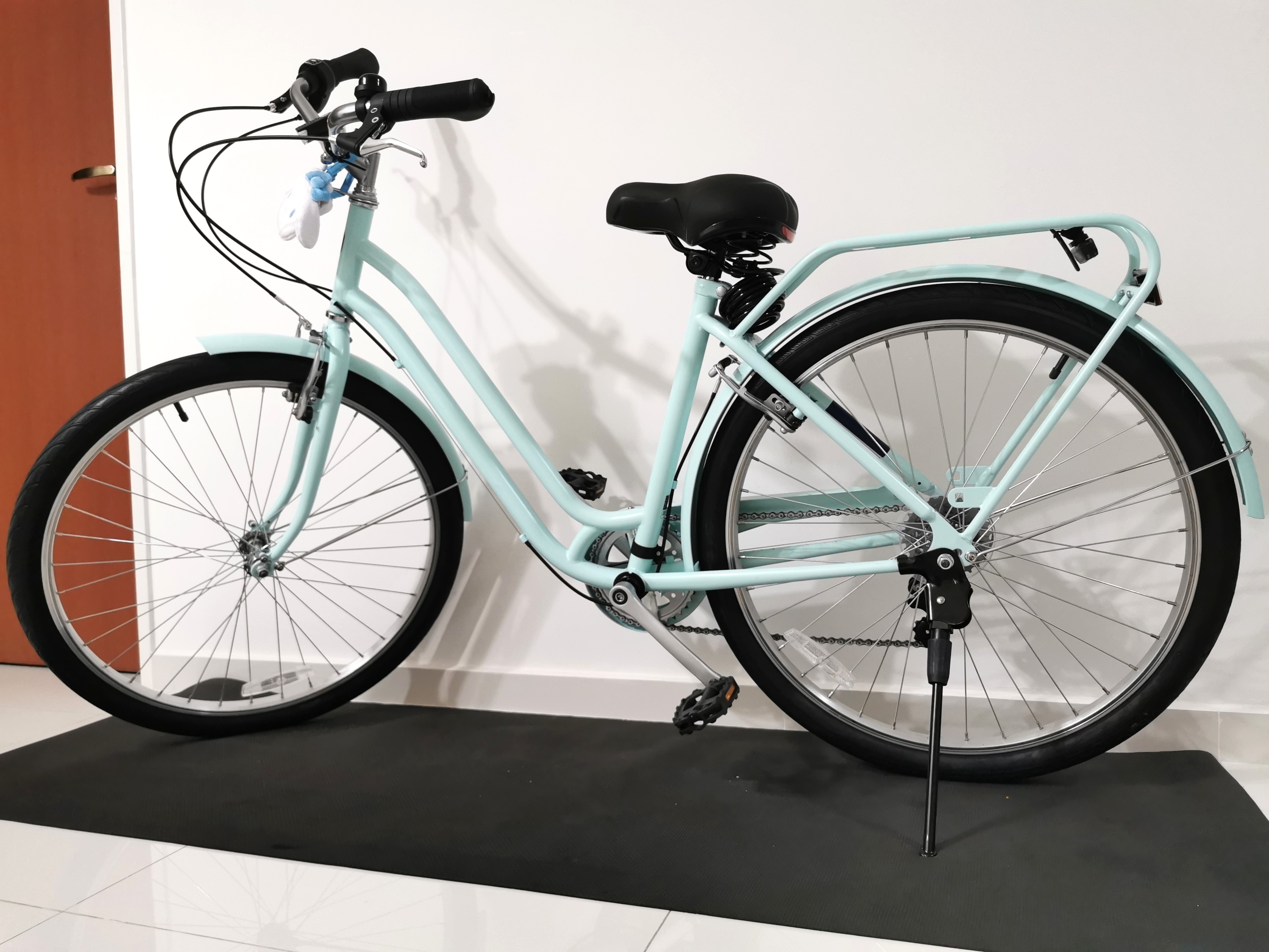 BTWIN - Mint Green City Bike, Sports 