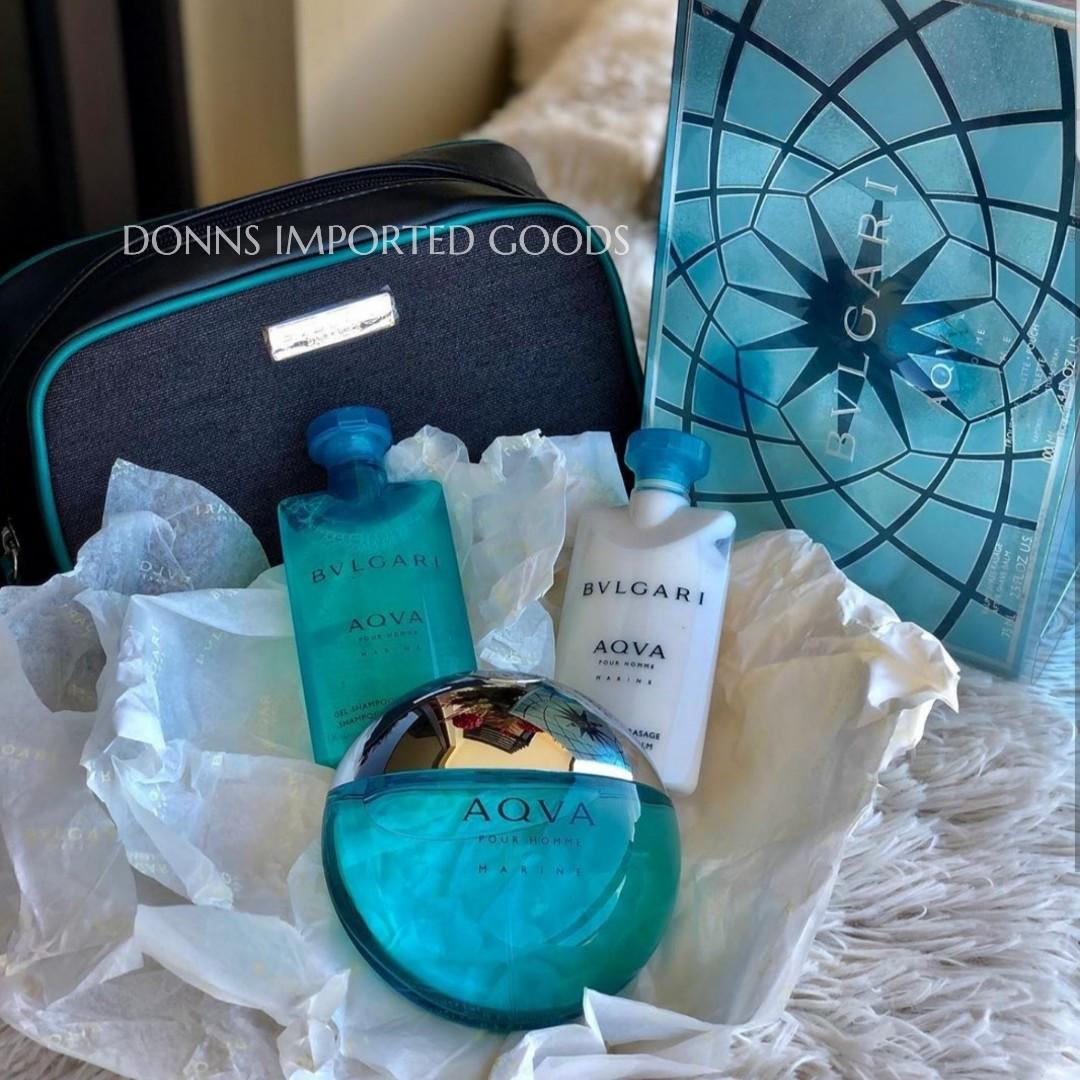 Bvlgari aqva deals marine set