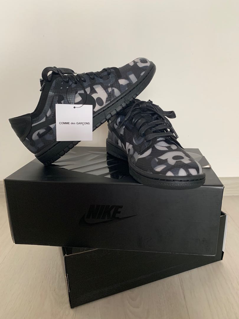 cdg nike dunk low