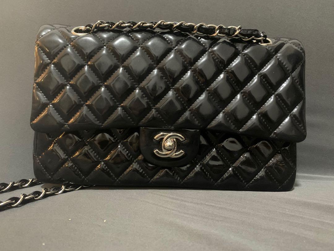 Chanel Classic medium Flap bag black, Luxury, Bags & Wallets on Carousell