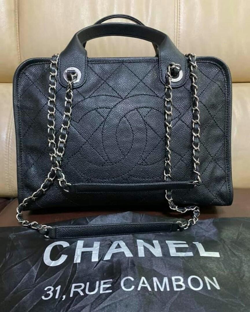 Chanel Deauville Bowling Bag