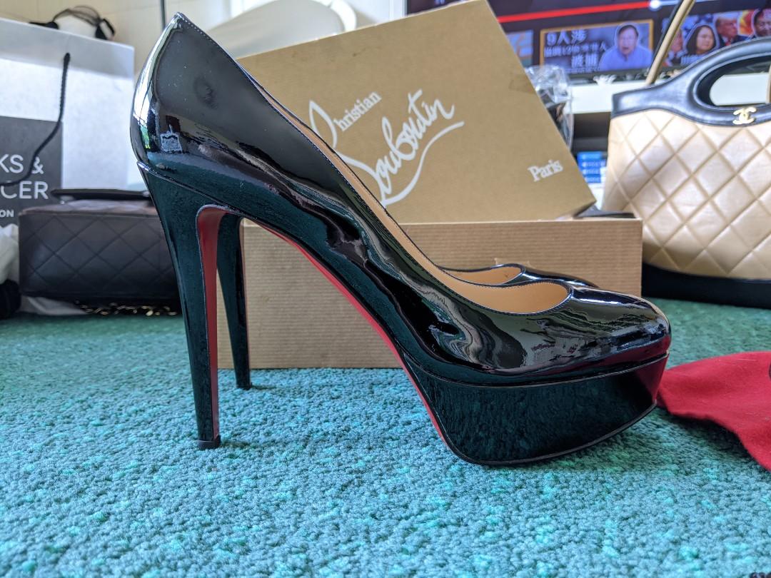 Christian Louboutin Bianca 120 Patent Calf Heels