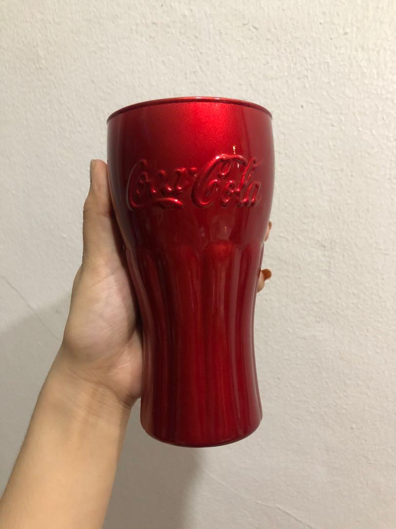 Coke Genuine Mirror Drinking Glasses Set