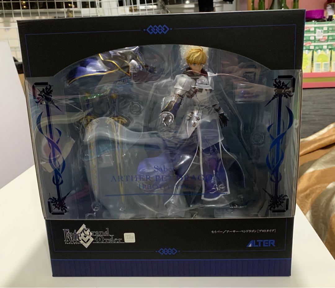 日版fate Grand Order Fgo 蒼銀之碎片saber 亞瑟舊劍pvc 1 8 Figure 手辦 興趣及遊戲 玩具 遊戲類 Carousell