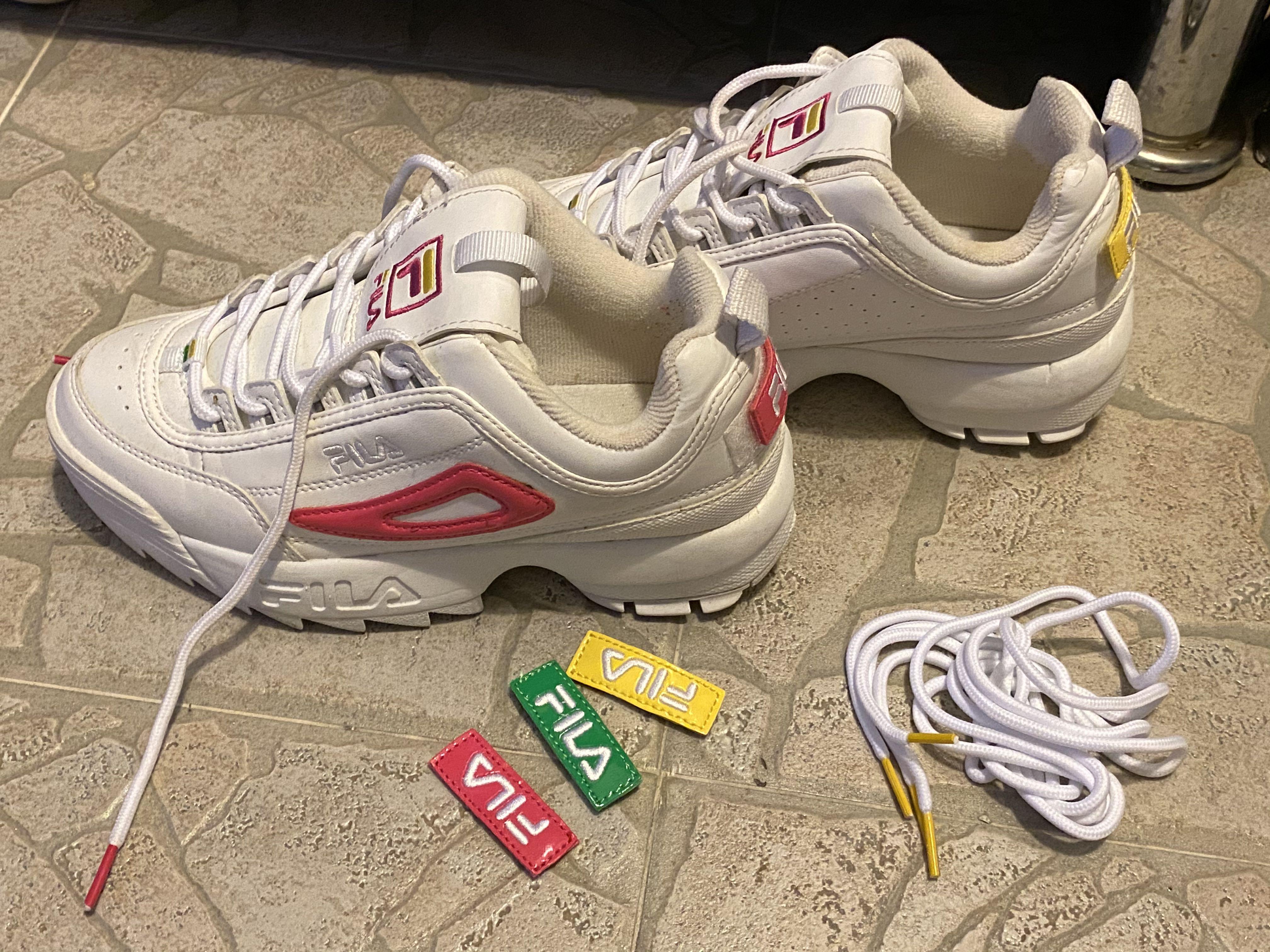 Fila Disruptor with detachable velcro