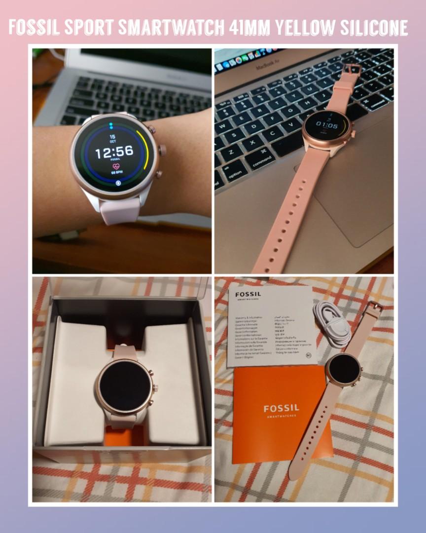 Fossil sport smartwatch best sale 41mm