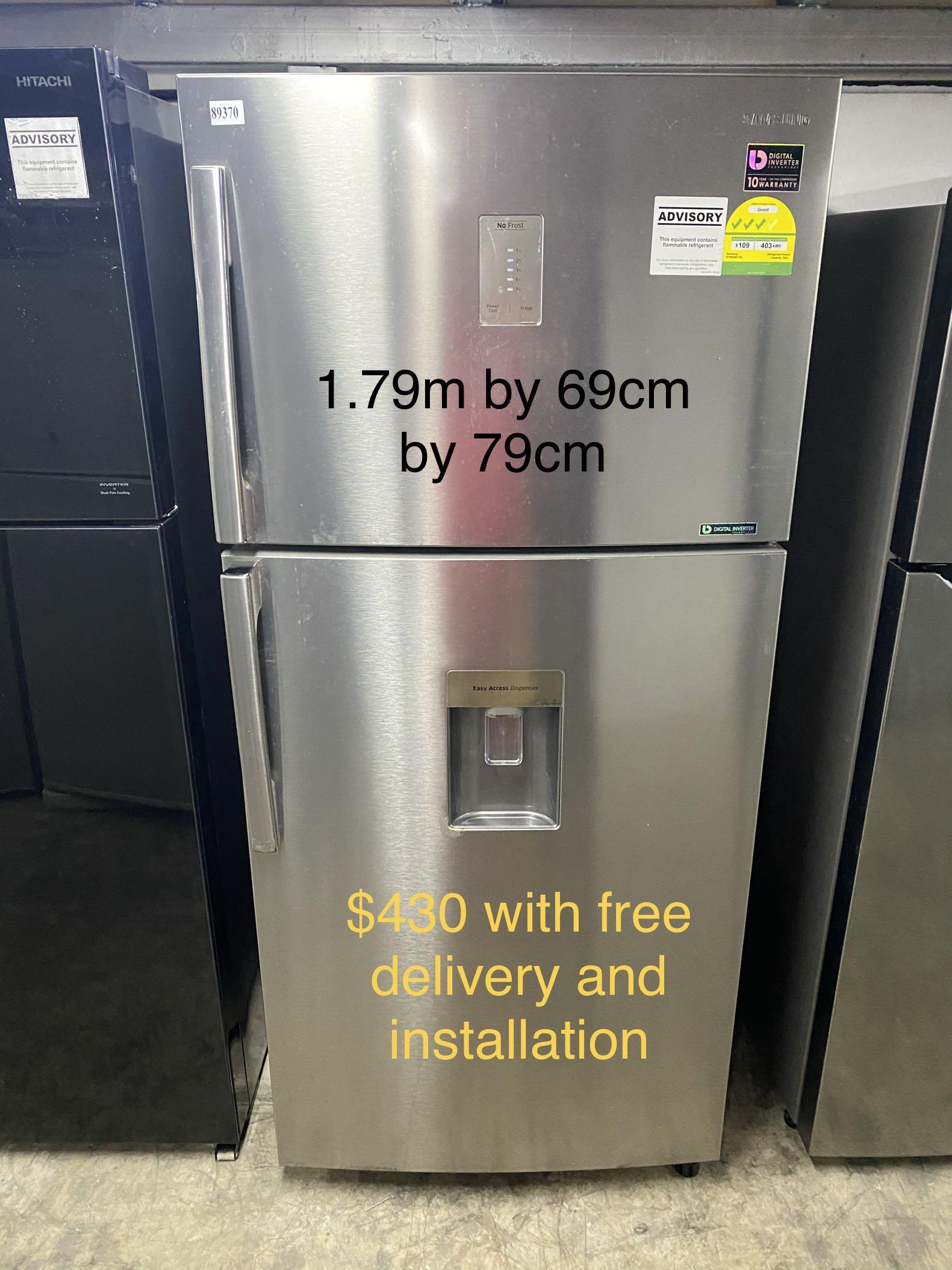 Fridge and washing machine cheap cheap (2nd hand) but all working well