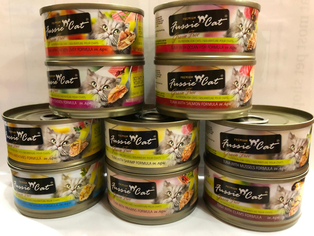 Fussie Cat Black Label Tuna 80g 24 canneds Pet Supplies Pet