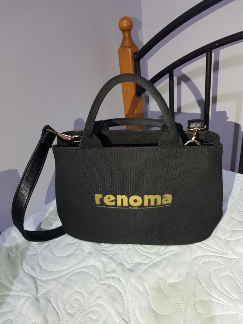 Guaranteed Authentic Renoma Paris two way bag (Category: Luxury Bags & Wallets) located in Paranaque City. Submitted by rizasauthenticitems (Listing ID 1042173131, Image 3). Description: Guaranteed Authentic Renoma Paris two way bag Very good condition 9/10.