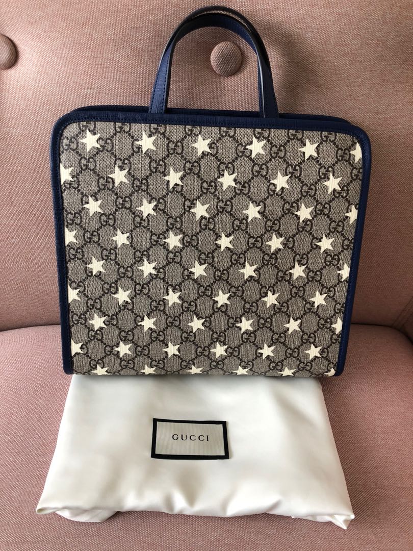 Gucci Children s GG stars tote bag Luxury Bags Wallets on