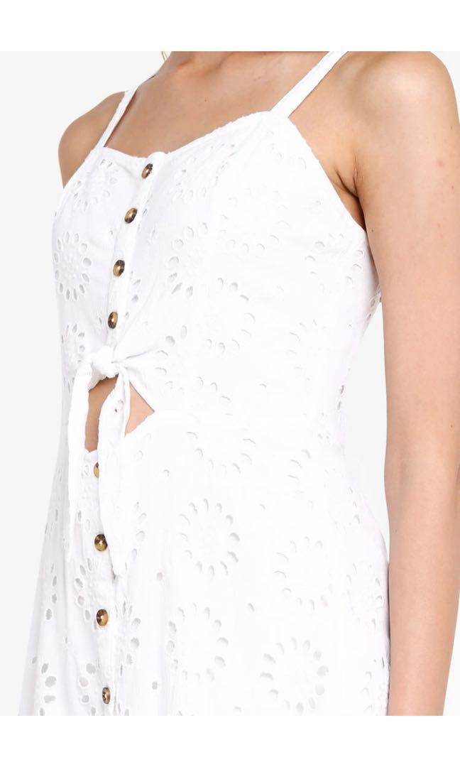 Hollister button front dress discount