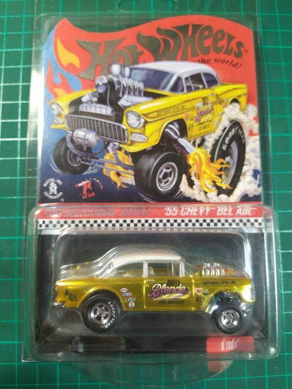Hot Wheels Rlc 55 Chevy Bel Air Dirty Blonde Gold Toys Games Diecast Toy Vehicles On Carousell
