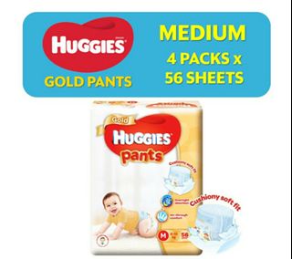 huggies gold pants size 4
