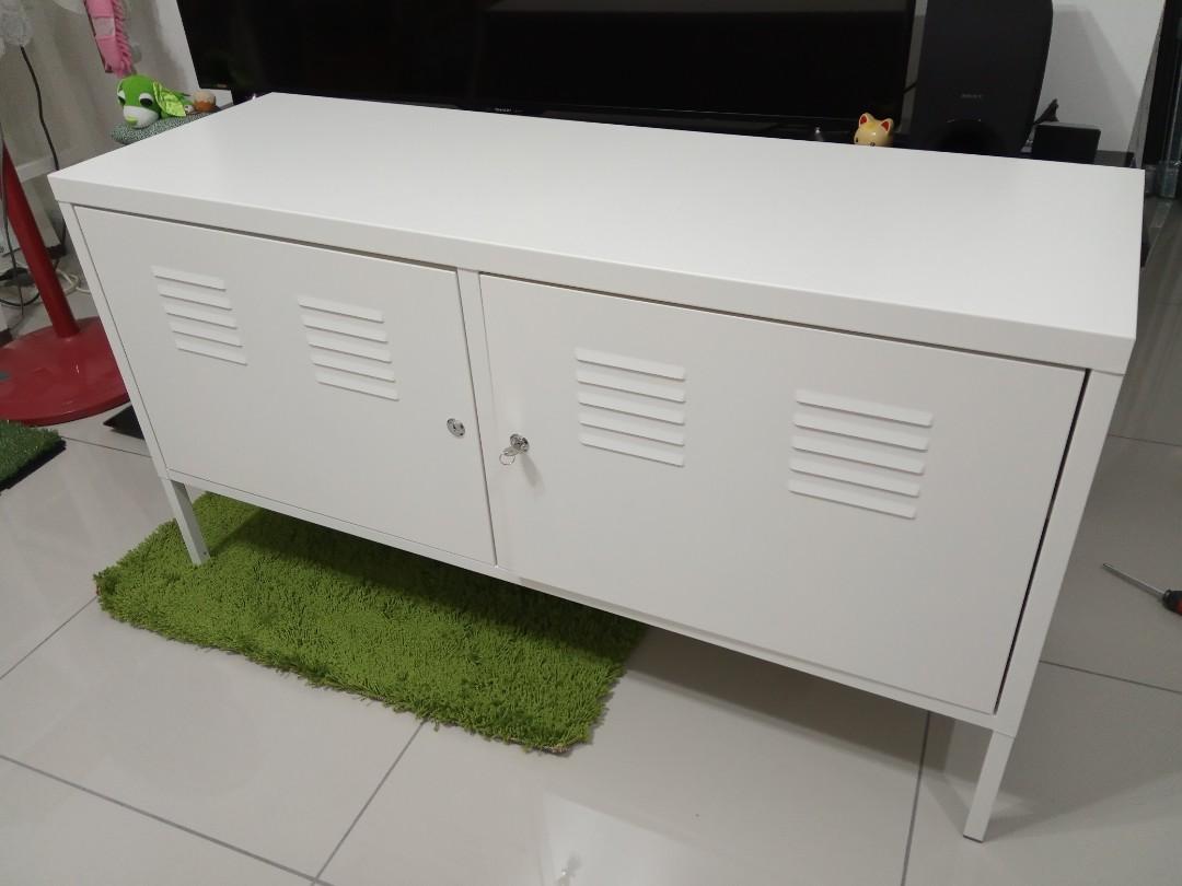 Ikea Ps Cabinet White Home Furniture Furniture On Carousell