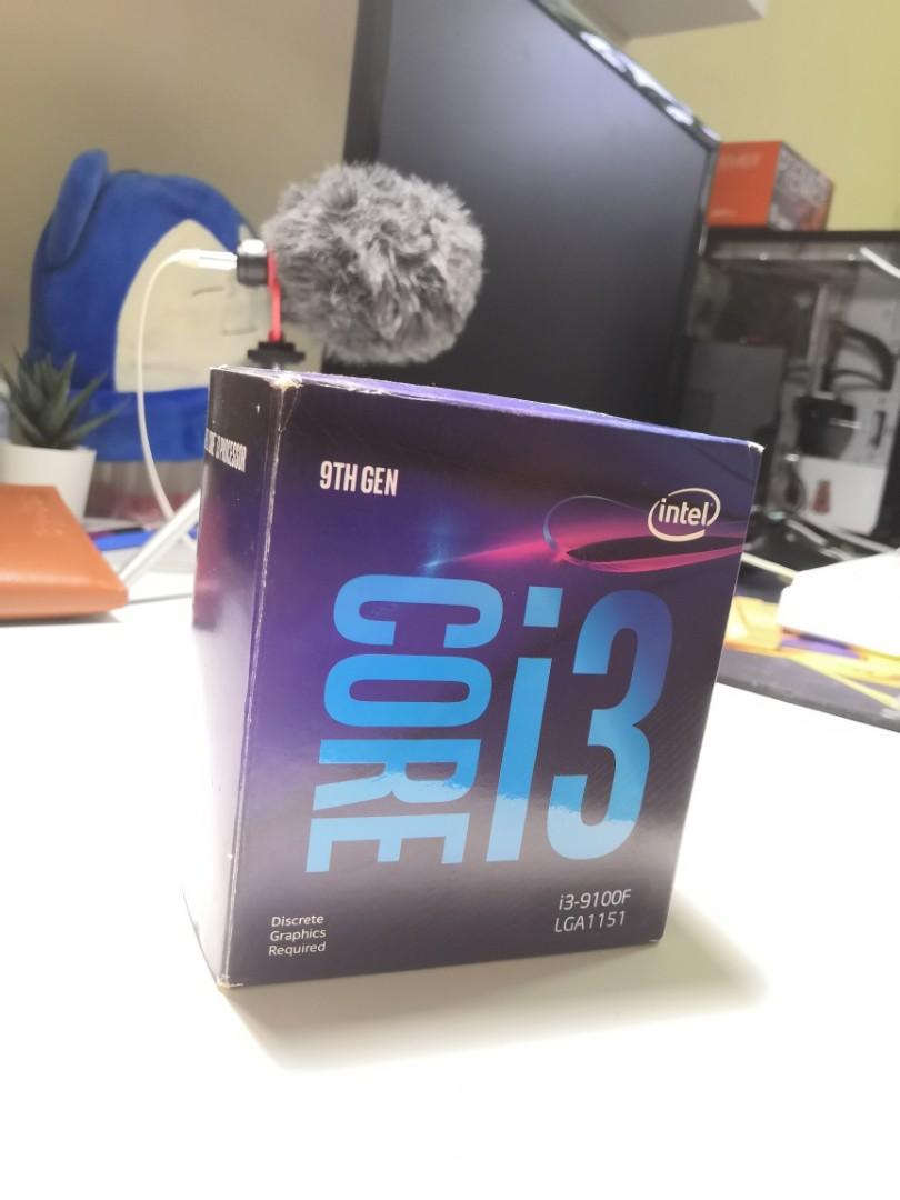 Intel Core I3 9100f Electronics Computer Parts Accessories On Carousell