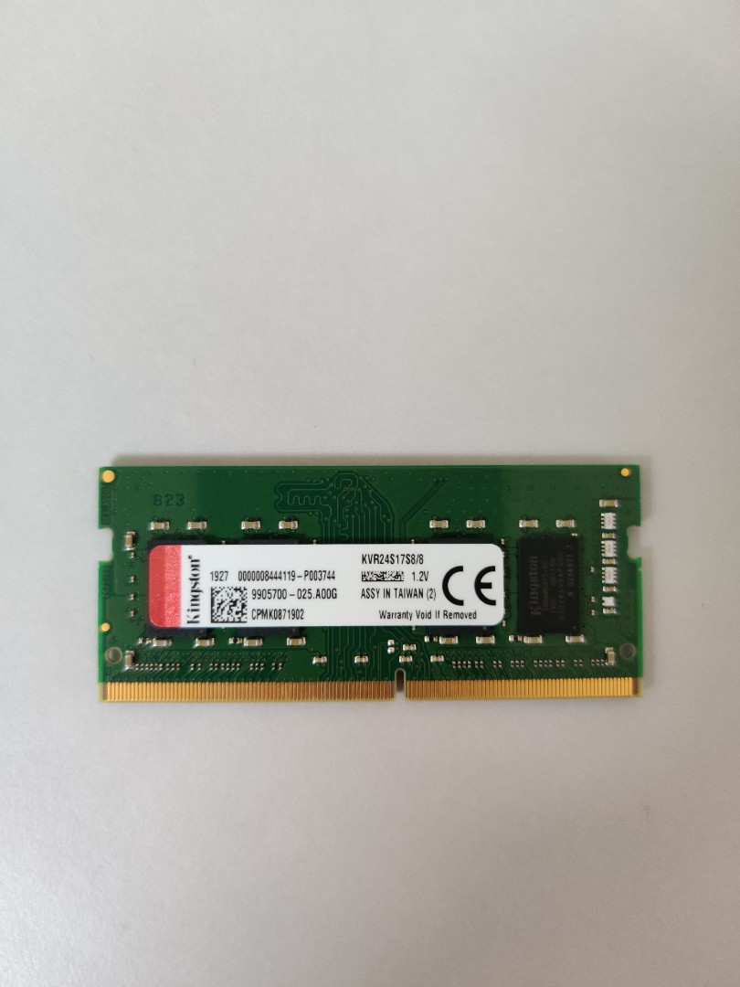 Kingston 8gb Laptop Ram Electronics Computer Parts Accessories On Carousell