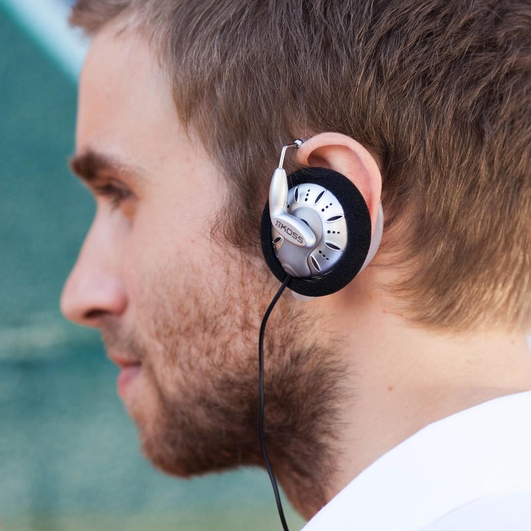 Cuffie Clip-On Koss KSC75 Per Smartphone E MP3 - Design Sportivo, Suono Nitido - Foto 11