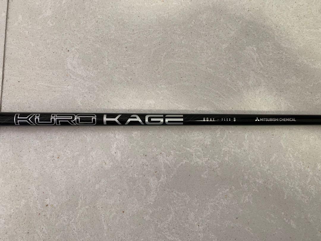 Mitsubishi Rayon KUROKAGE 80g X-FLEX – Alberi Ibridi In Grafite Per TaylorMade, Callaway, Titleist