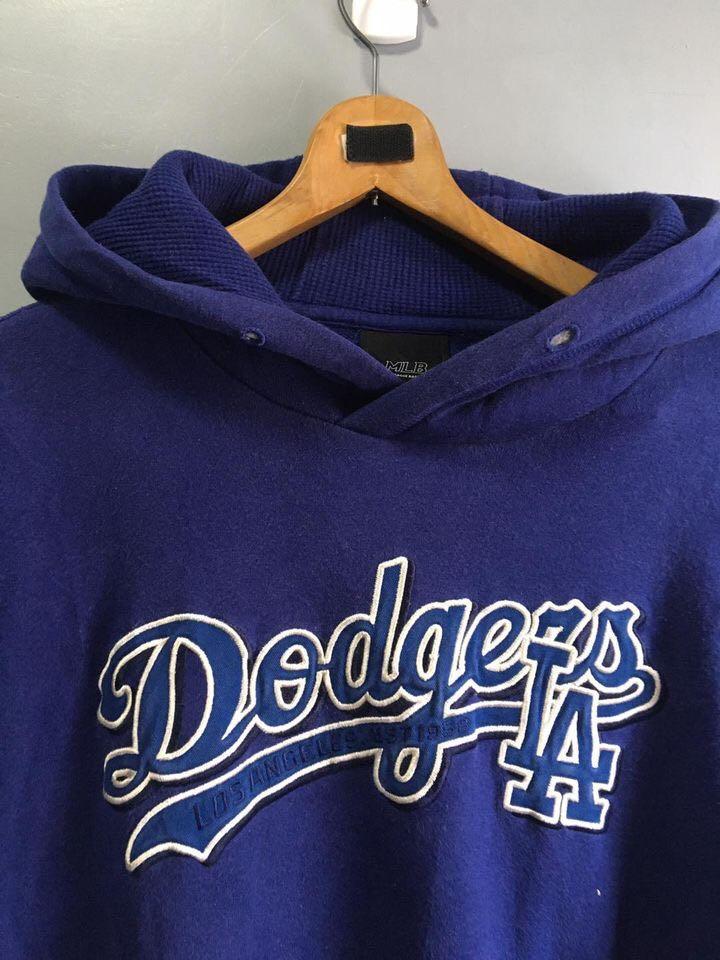 Vintage Oversized LA Dodgers Logo Hoodie MLB Logo Sweater  Etsy in 2023   La dodgers logo Grey sweatshirt women La dodgers