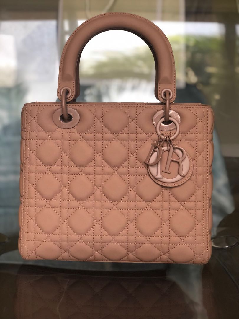 Lady dior matte new arrivals medium