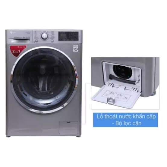 LG FRONT LOAD WASHING MACHINE FV1409D4V, TV & Home Appliances, Washing