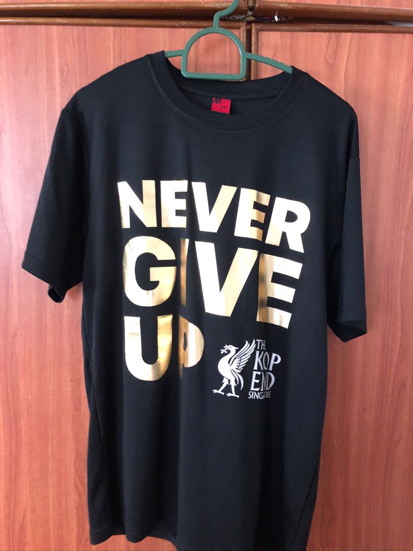 Liverpool t shirt with Kop end wording Singapore version for sale at 25