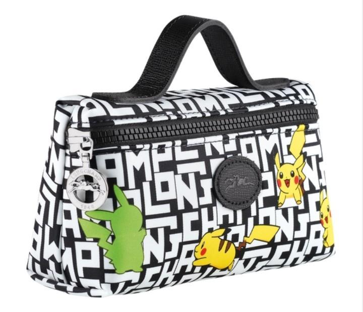 Longchamp x Pokemon Pouch Women s Fashion Bags Wallets Purses Pouches on Carousell