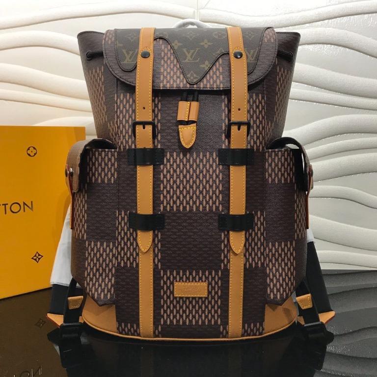 Louis Vuitton X Nigo Christopher Backpack Damier Ebene Giant PM