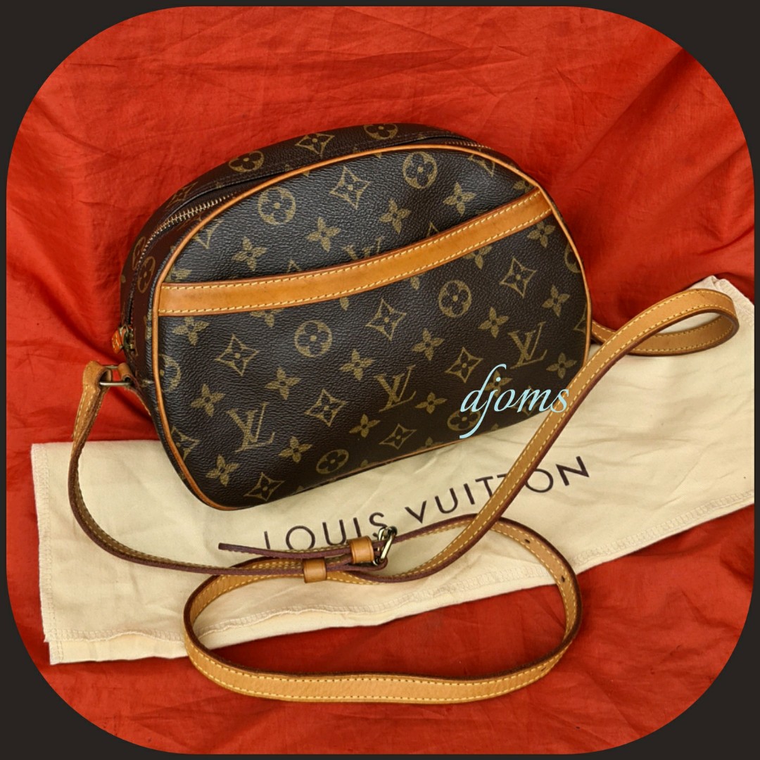 Authentic Louis Vuitton Monogram Canvas leather Blois M51221 Shoulder –  Selors