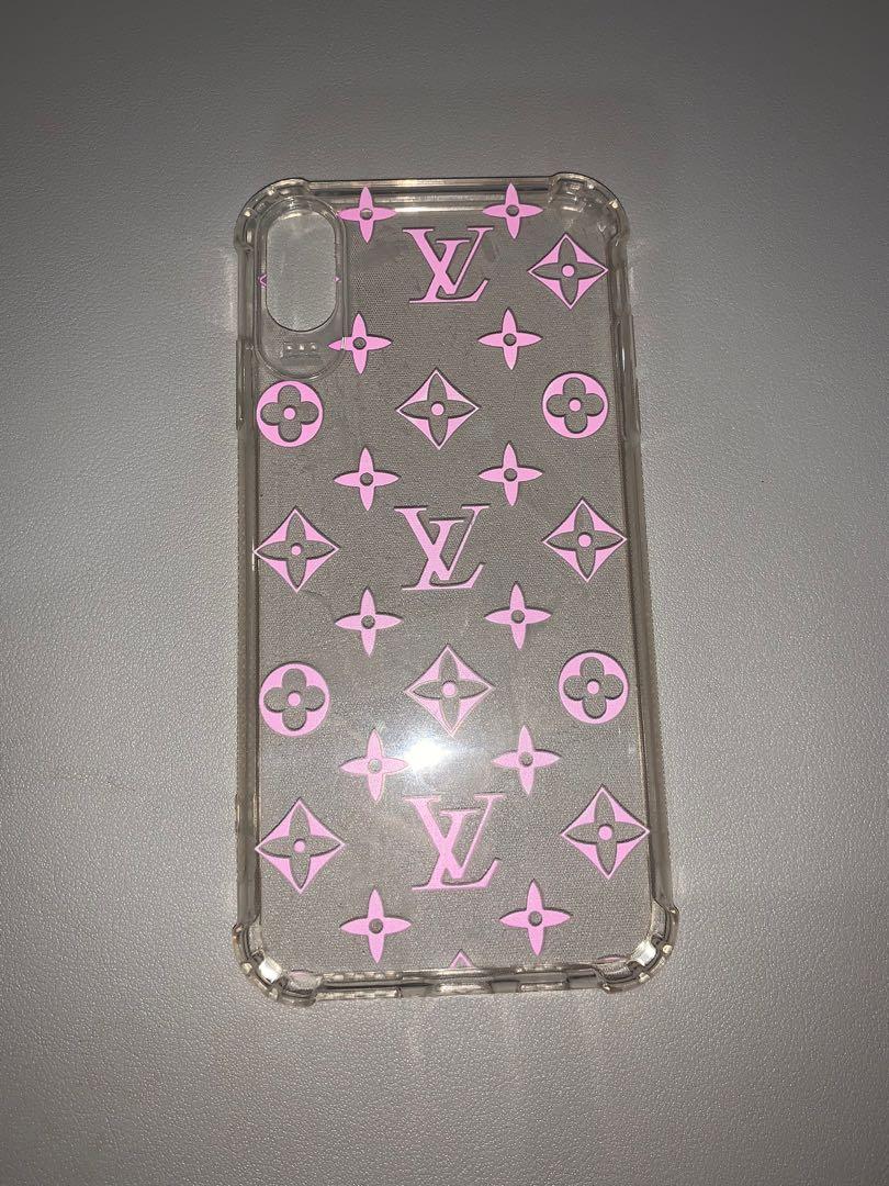 clear purple louis vuitton phone case, Off 77%