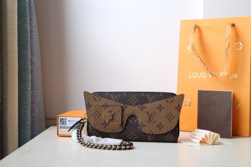 Louis Vuitton Brown Giant Monogram Reverse Zippy Continental