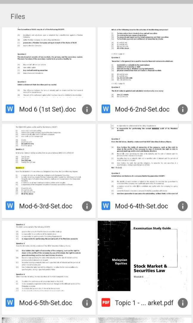 sidc module 6 past year question