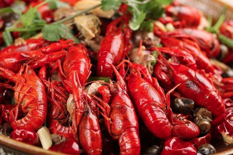 Mala baby lobster (frozen) 500g, xiao long xia, crawfish, Food & Drinks