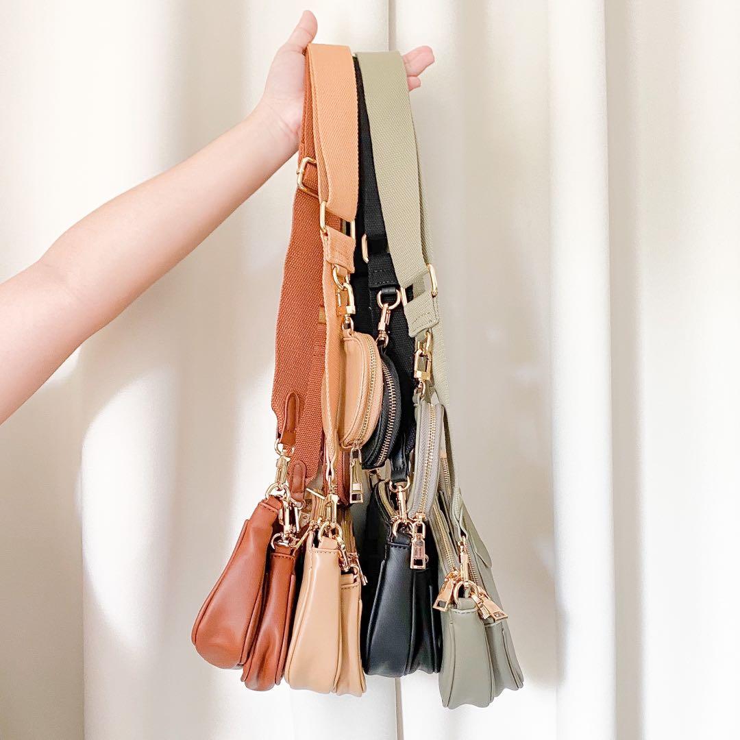 Designer Women's Multi Pochette Sling Bag Dupe