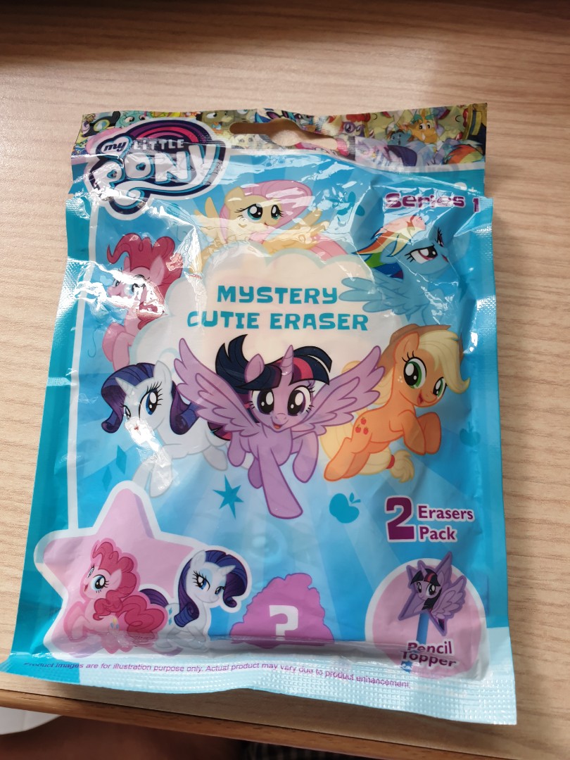 My little pony erasers, Hobbies & Toys, Stationery & Craft, Stationery