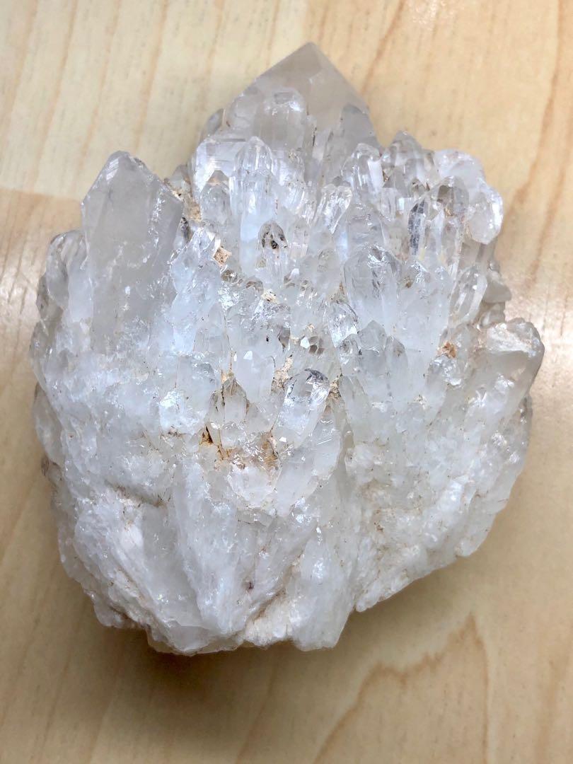 Raw on sale white quartz