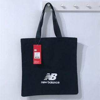 New balance 托特包 帆布包 手提袋 黑色