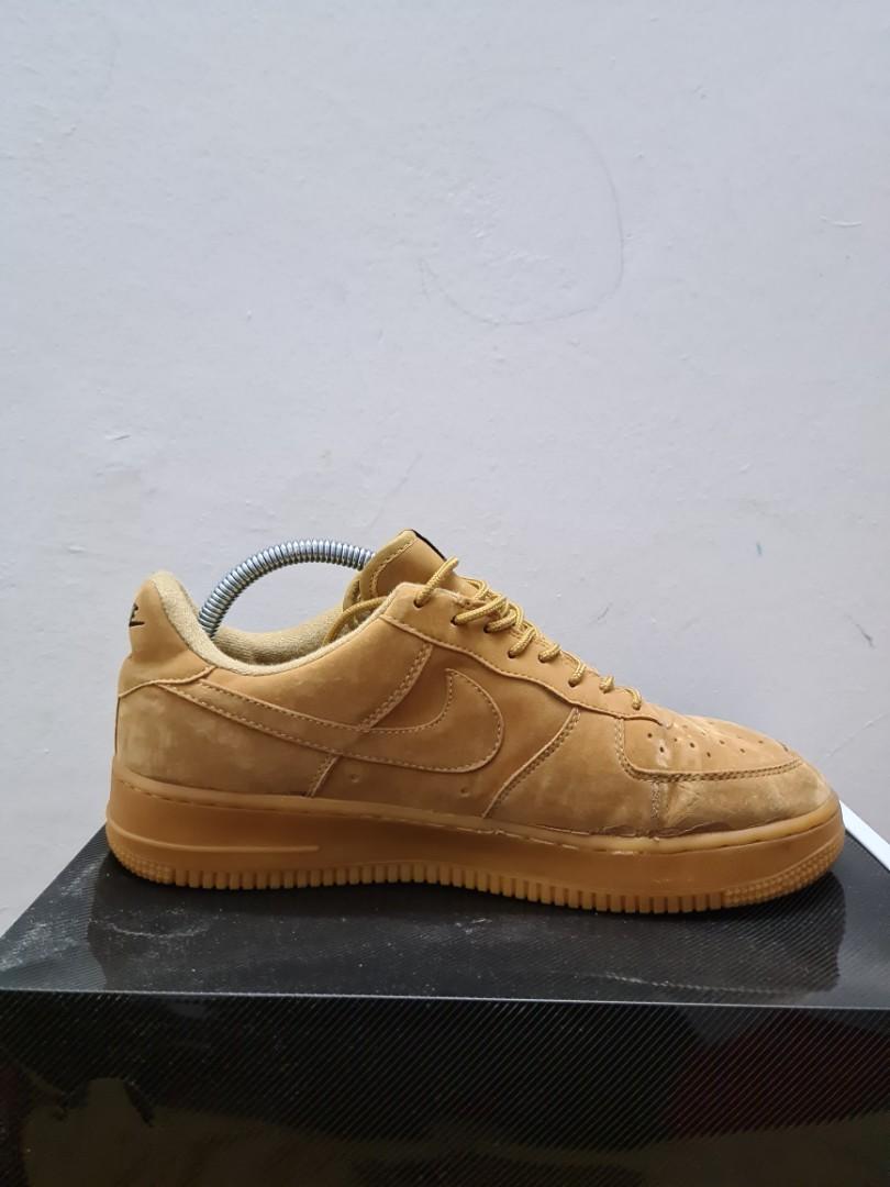 Nike air force one brown suede outlet