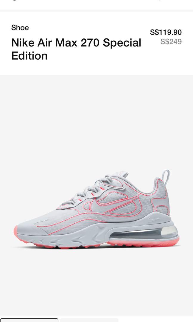 Nike 270 special sale