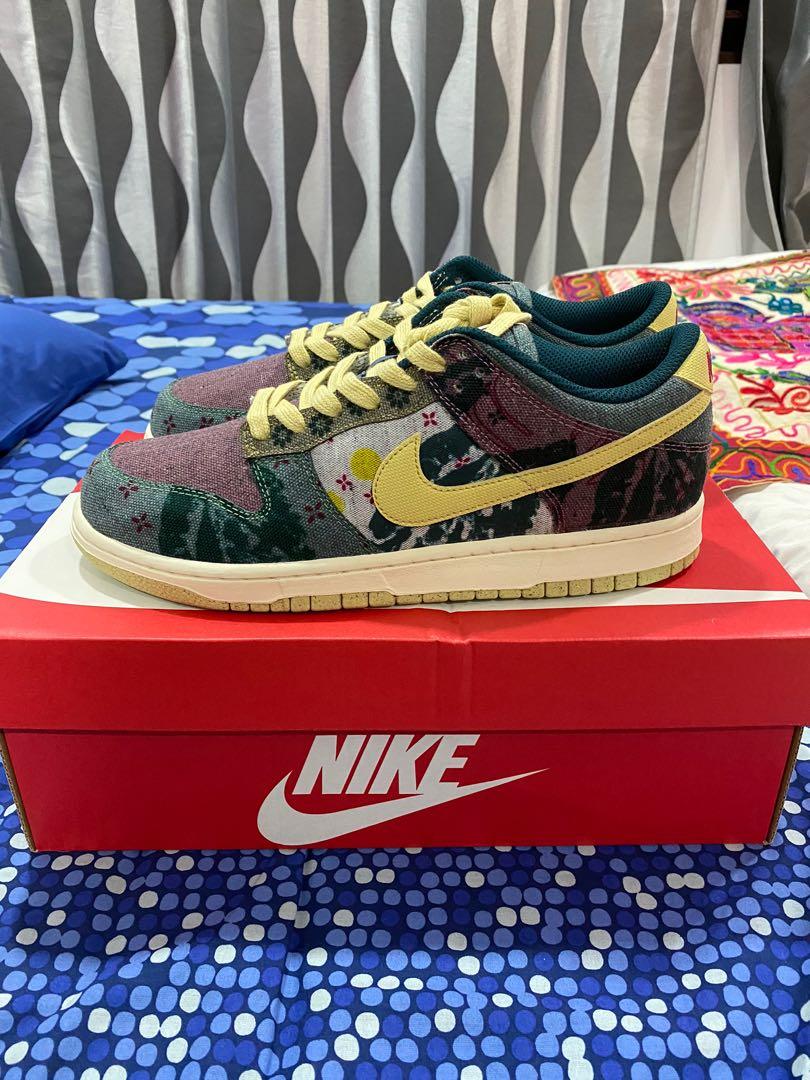 community garden dunk low resell price