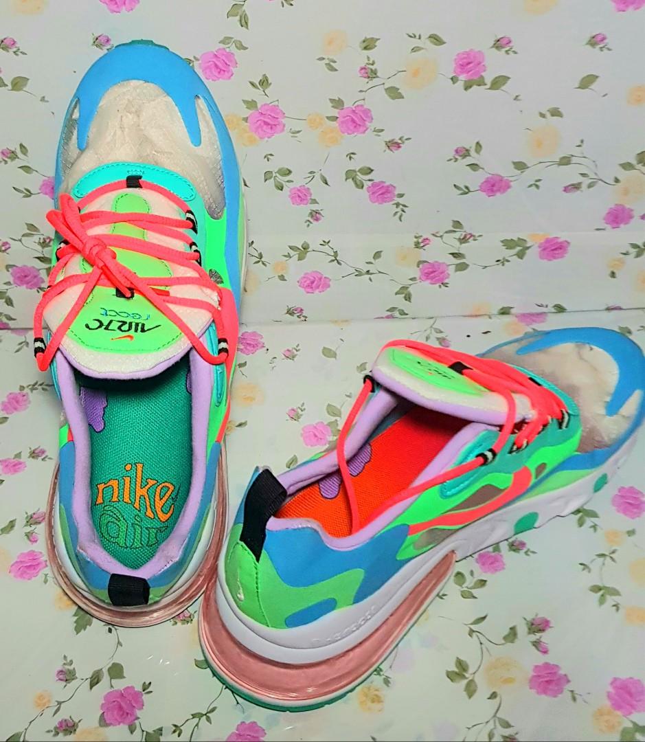 neon colored women's sneakers
