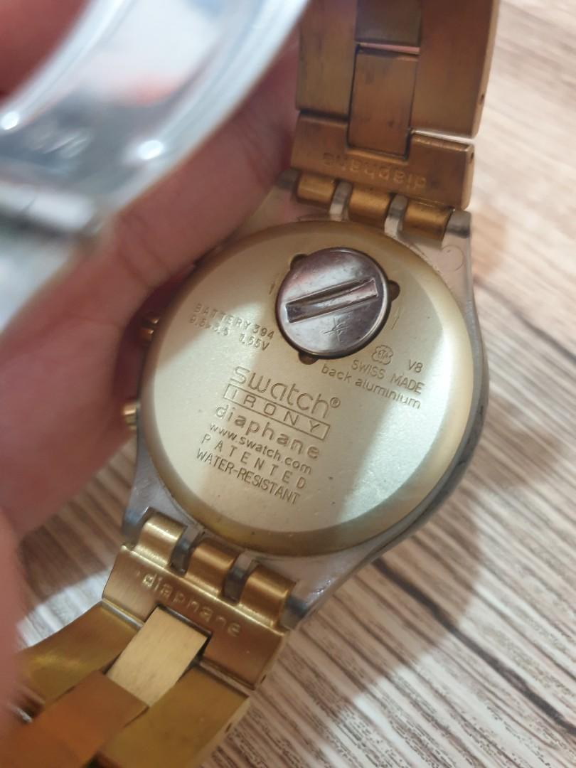 Swatch irony cheap diaphane v8