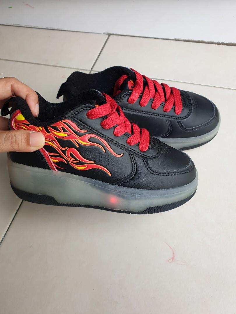 POP HEELYS lighted shoes size 12C Babies Kids Babies Kids
