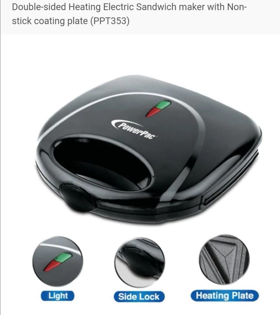 Powerpac sandwich maker, Home Appliances, Kitchenware on Carousell
