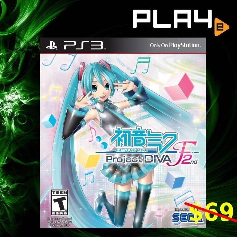 Ps3 Hatsune Miku Project Diva F 2nd 2302183 Brand New Video Gaming Video Games Playstation On Carousell