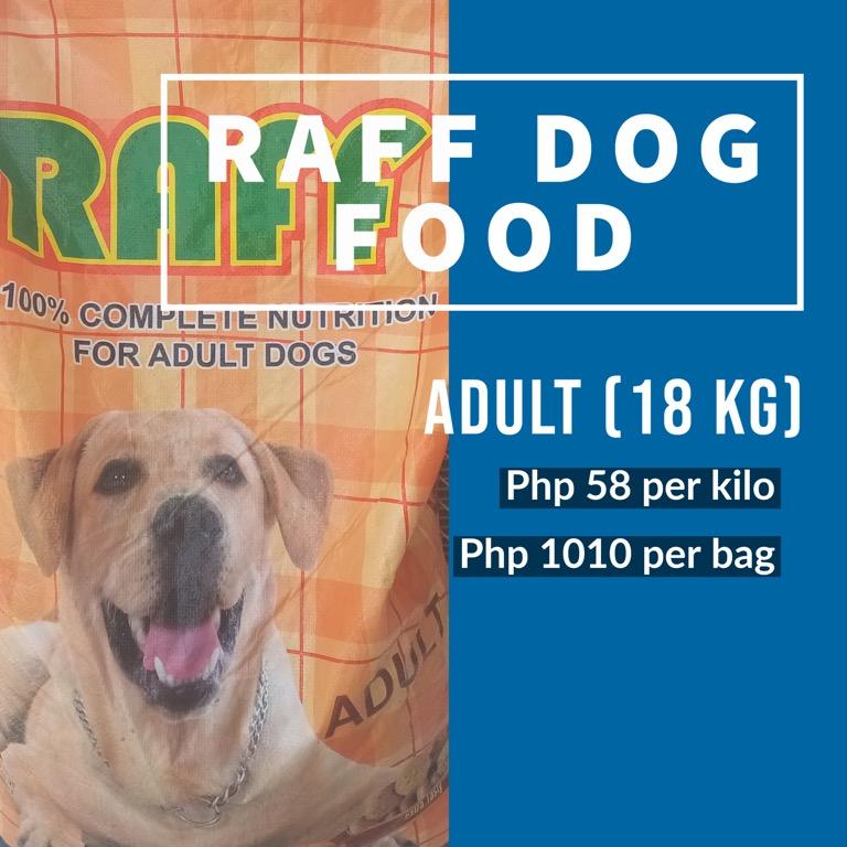 Raff Dog Food Pets Supplies Pet Food On Carousell