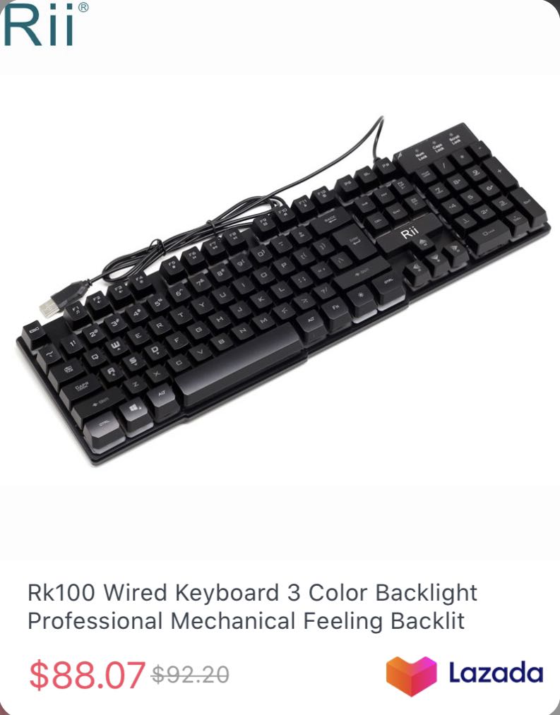 rii keyboard rk100