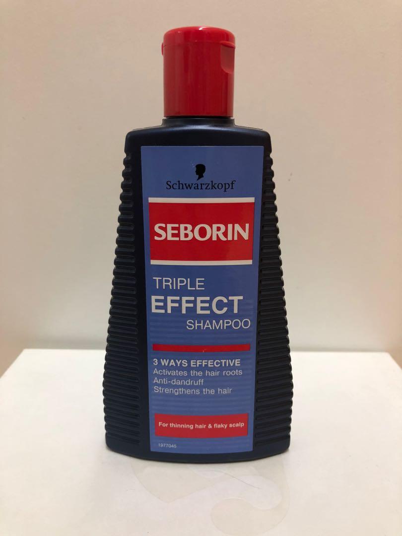 Schwarzkopf Seborin Triple Effect Shampoo, Beauty & Personal Care, Hair ...