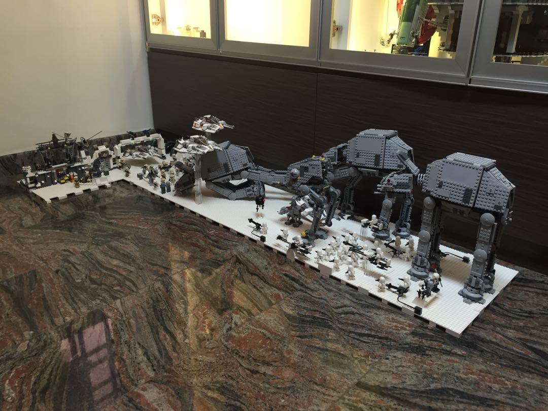 Selling my Lego MOC Battle of Hoth Hobbies Toys Toys Games on Carousell