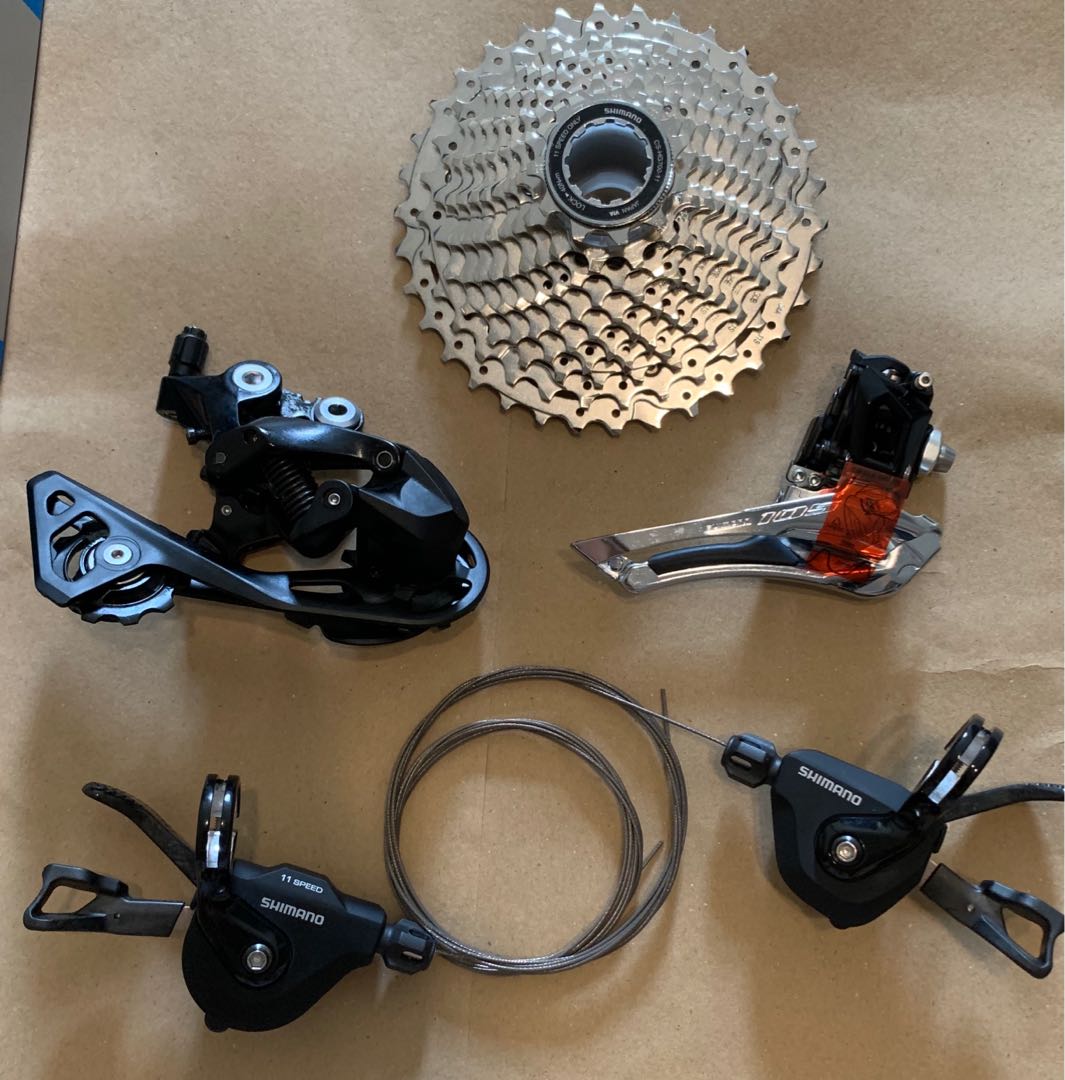 Shimano groupset for folding bike discount